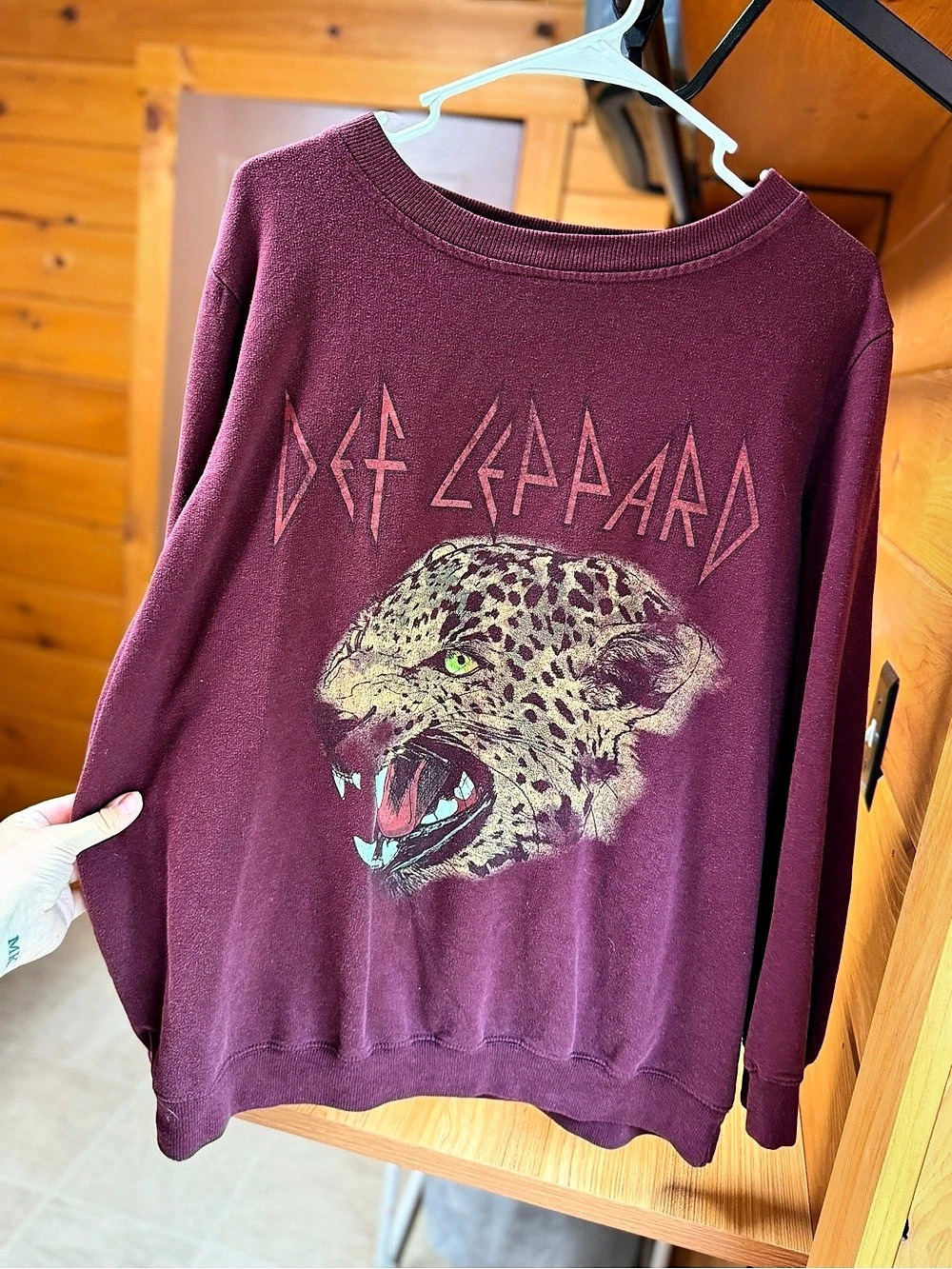 Def Leppard Graphic Crewneck
